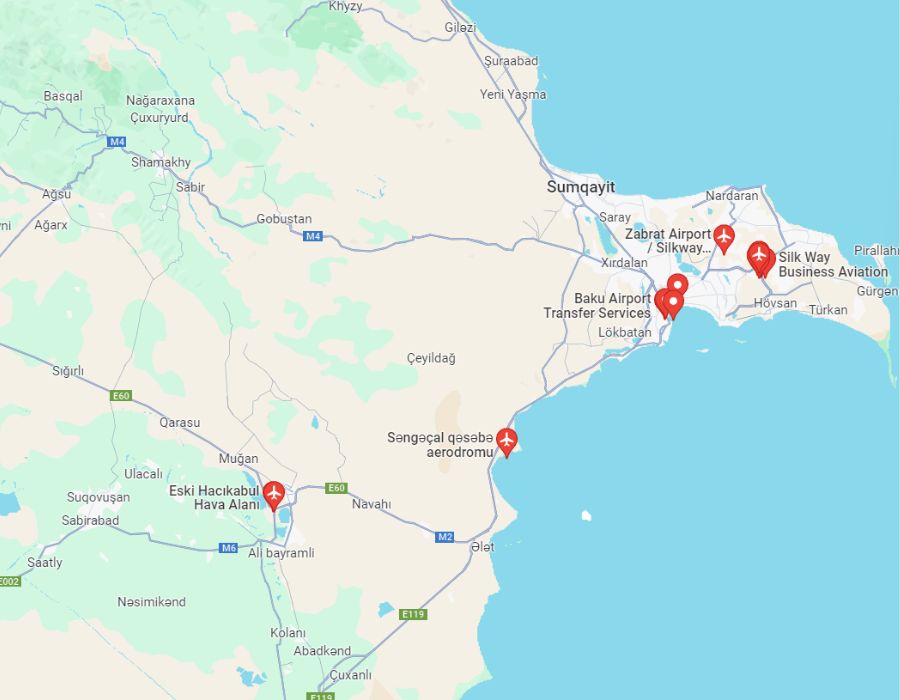 Danh sách sân bay quốc tế tại Azerbaijan