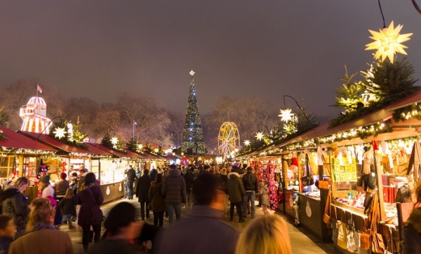 Xứ sở thần tiên mùa đông ở công viên Hyde Winter Wonderland